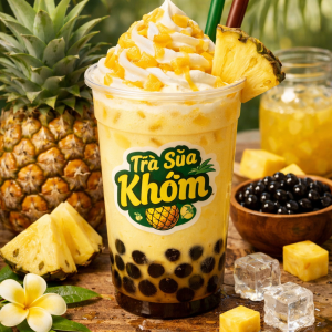 Trà sữa dứa