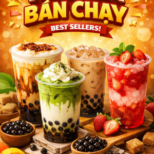 Trà sữa bán chạy