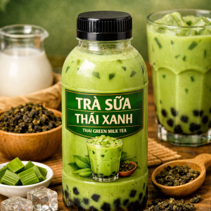 Trà sữa thái xanh đóng chai