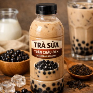 Trà sữa trân châu đen đóng chai