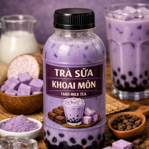 Trà sữa khoai môn đóng chai