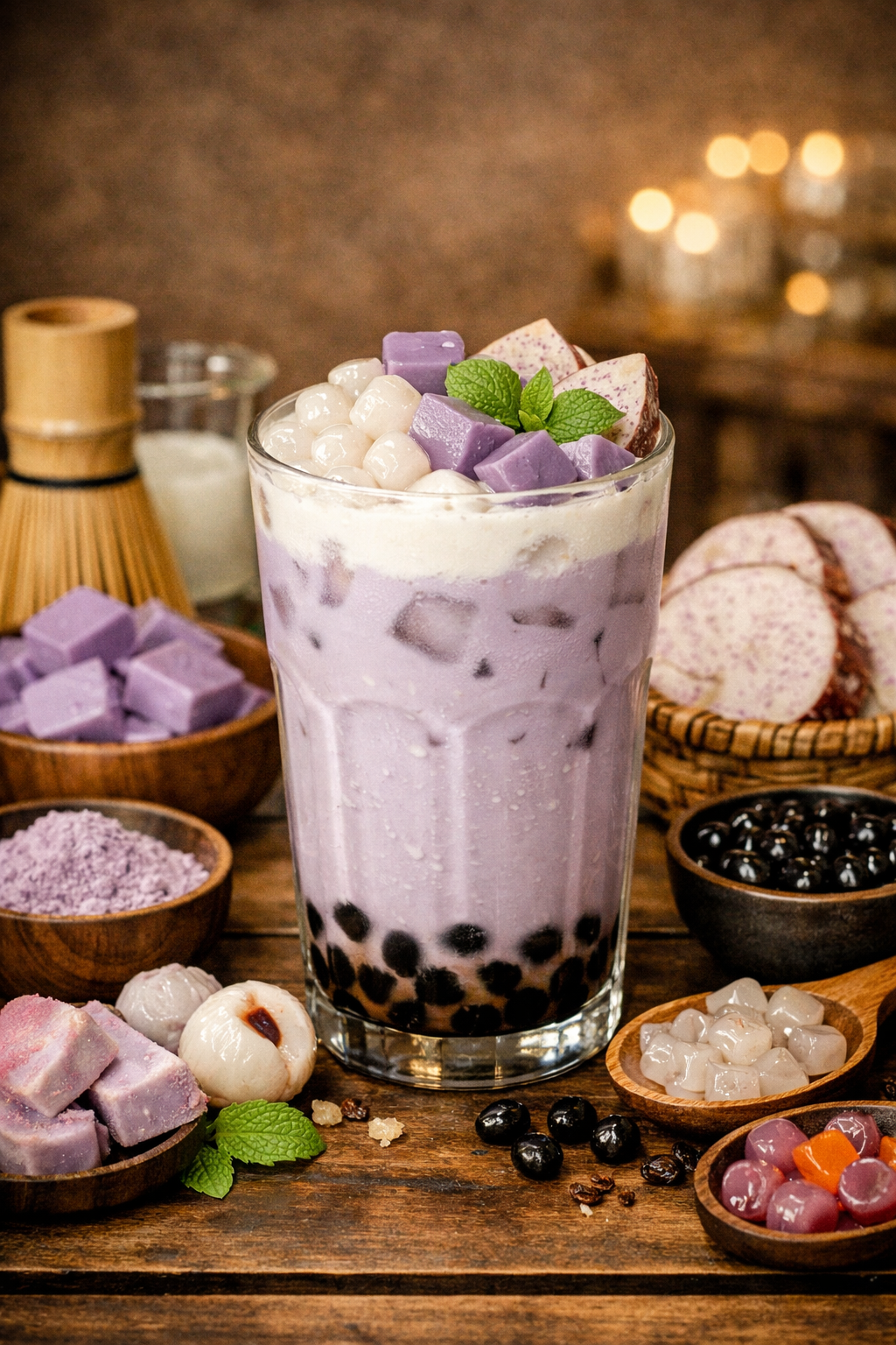 Trà sữa khoai môn ph