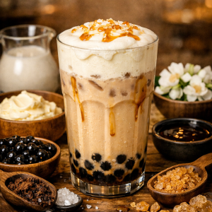 Trà sữa phô mai muối biển